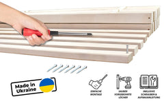 B-WARE Coemo Rollrost 25 ! extrastabile Leisten