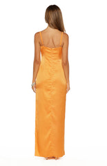 Honey Orange Maxi Dress