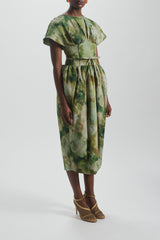Taffeta Corset Dress