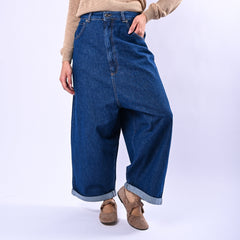 SOUVENIR PRIVE' - JEANS OVER FLUIDO ART.C39S0042 - LAVAGGIO MEDIO