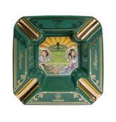 E.P. Carrillo Green 4 Cigar Ashtray Top View