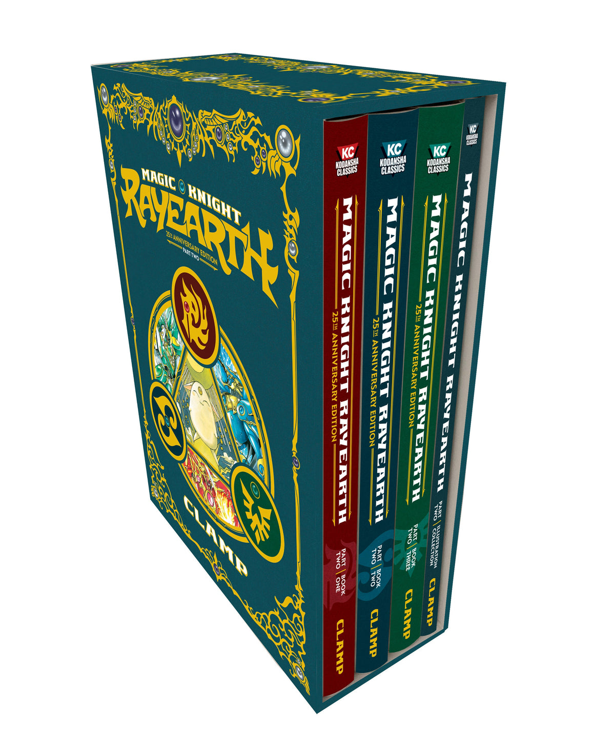 Magic Knight Rayearth 25th Anniversary Manga Box Set 2 (Magic Knight Rayearth 25th Anniversary Manga Box Set) (Book:2)