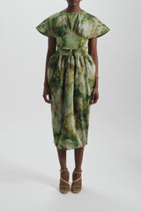 Taffeta Corset Dress