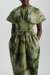 Taffeta Corset Dress