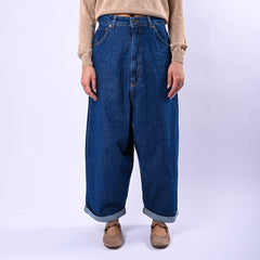 SOUVENIR PRIVE' - JEANS OVER FLUIDO ART.C39S0042 - LAVAGGIO MEDIO