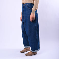SOUVENIR PRIVE' - JEANS OVER FLUIDO ART.C39S0042 - LAVAGGIO MEDIO