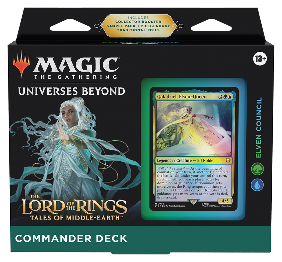 Lord of the Rings: Tales of Middle-earth Commander Deck: Elven Council
