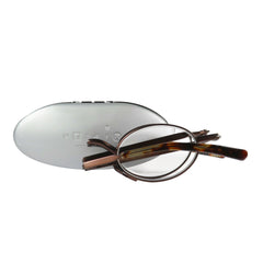 MySpex 18-o | premium japanese-designed reading glasses with brushed aluminium travel case