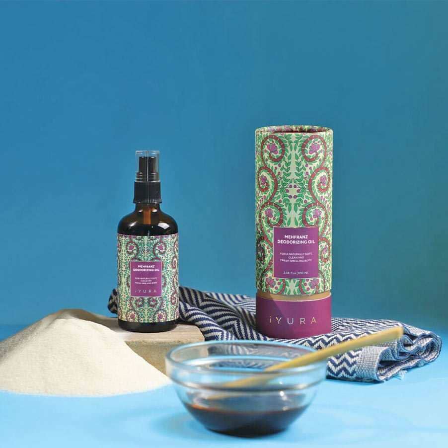 Mehfranz Deodorizing Oil -- For A Naturally Soft, Clean and Fresh-Smelling Body Body Oil iYURA 
